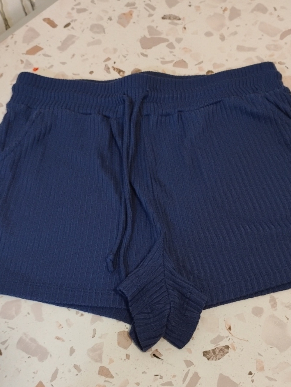 Double Zero Ribbed Short Pajama Set - Picture 4 of 6